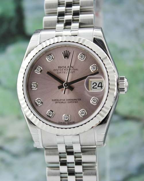 (image for) NEW ROLEX MID SIZE OYSTER PERPETUAL DATEJUST - 178274